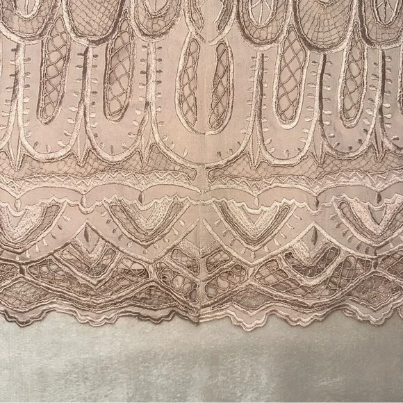 Uma and Leopold Lace Slip Mini Dress Blush Pink NWOT Mini